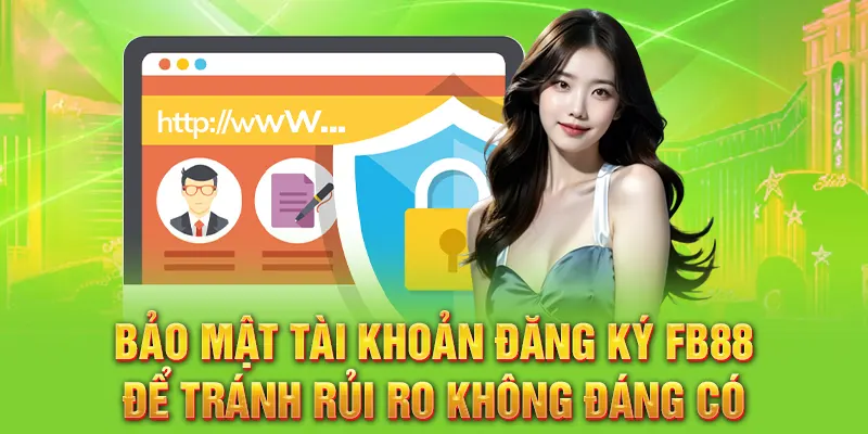 Bảo mật tài khoản đăng ký FB88 để tránh rủi ro không đáng có