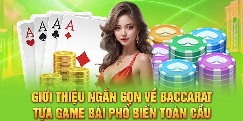 Giới thiệu ngắn gọn về Baccarat – tựa game bài phổ biến toàn cầu