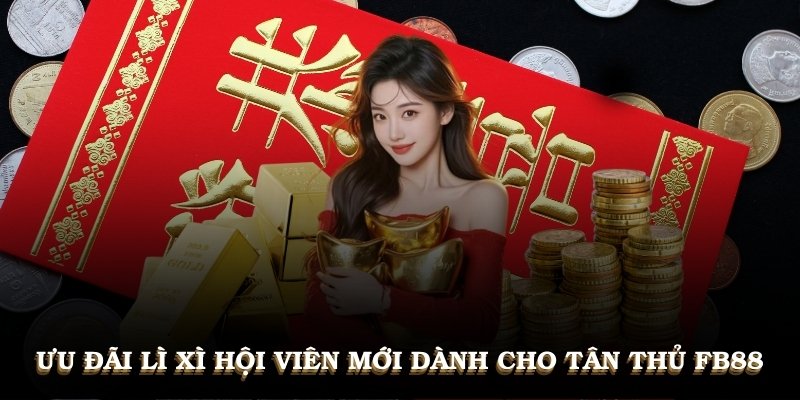 Ưu đãi lì xì hội viên mới dành cho tân thủ FB88